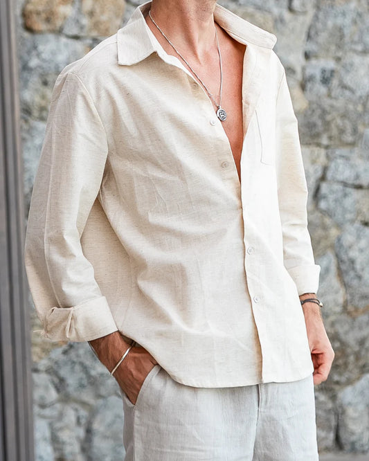 Cape Town - 100% Linen Shirt